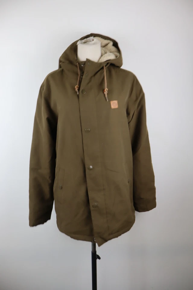 Obey Giubbino Giacca Donna Tg S Woman Jacket Casual Vintage Parka Verde - Image 1 of 4
