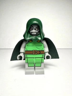 NEW Marvel Dr. Doom Custom Lego Minifigure 76005 Spiderman Daily Bugle Showdown - Image 1 of 3