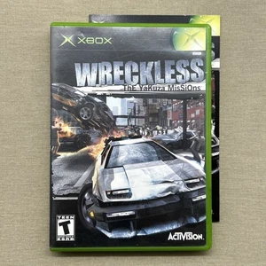 Wreckless: The Yakuza Missions (Microsoft Xbox OG 2002) CLEAN Komplett Racing + - Bild 1 von 10