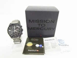 Omega Speedmaster Mission to Mercury Quartz Watch SO33A100 Used From Japan - Picture 1 of 10