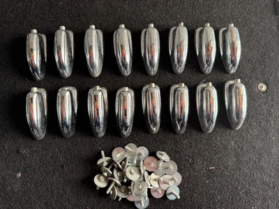 16 Vintage Slingerland Large Bass Kick Drum Spring Lugs w/ Screws and OM felts - Image 1 of 3