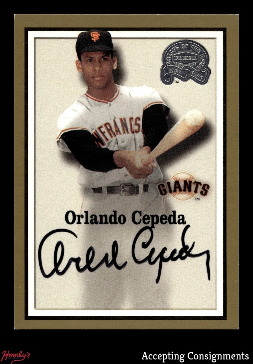 MLB ニックネームauto ORLANDO CEPEDA Orlando Cepeda - Wikipedia