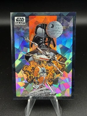 2022 Topps Star Wars Galaxy Chrome Shadow of the Dark Lord /150 Atomic Vader #52 - Image 1 of 3