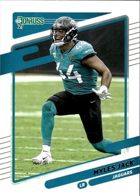 2021 Donruss #138 Myles Jack [GOATCARDS] - Image 1 of 2