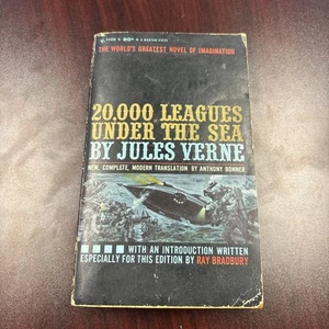 20000 Meilen unter dem Meer von Jules Verne 1962 Bantam Taschenbuch Einführung - Bild 1 von 2