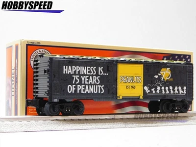 LIONEL PEANUTS 75TH ANNIVERSARY BOXCAR O GAUGE charlie brown box car 2538350 NEW - Image 1 of 4