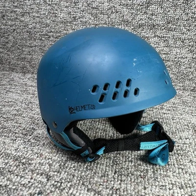 Casco de esquí K2 azul medio ajustable deportes de invierno snowboard Foto 1 de 4