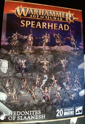 Warhammer - Age of Sigmar. Spearhead: Hedonites Of Slaanesh - 20 miniaturas.Nuevo Foto 1 de 4