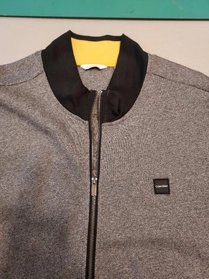 Calvin Klein Men's Gray Golf Vest,Full Zip, XL - Image 1 of 3