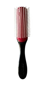 Denman D3 Original Curl Definer Styler Haarbürste Schwarz Kunststoff 7-reihig UK NEU - Bild 1 von 6