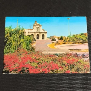 CAGLIARI - BASILICA BONARIA - CARTOLINA A COLORI VIAGGIATA CON FRANCOBOLLI TIMBR - Foto 1 di 3