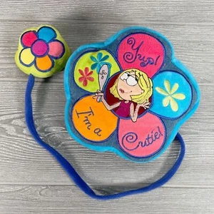 Vintage Disney Lizzie McGuire Kissen bunte Blume Cutie sprechend elektronisch - Bild 1 von 12