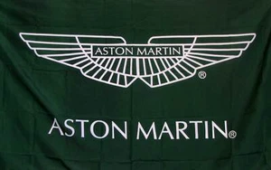 ASTON MARTIN GREEN FLAG 3X5 POLYESTER - Picture 1 of 1