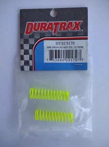 DuraTrax DTXC9179 Vendetta Yellow Medium Rear Shock Springs (2) - Picture 1 of 2