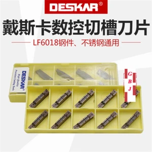 Grooving MGMN400-M LF6018 4.0mm carbide Stainless steel for MGEHR/L 10pcs/pack - Picture 1 of 6