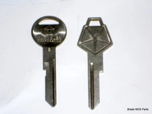 NOS Mopar 1969-1979 Genuine Chrysler KEY BLANKS 3454327 ign drs 2999041 deck lid - Bild 1 von 5