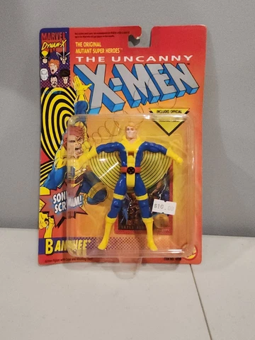 Vintage Marvel Comics The Uncanny X-Men Banshee 1992 Toy Biz Action Figure NEW! Cover
