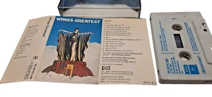 Wings - Greatest - Hits Cassette Tape TCPCTC256 - Paul McCartney RARE 1978 - Picture 1 of 3