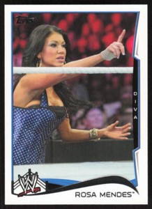 2014 Topps WWE Base Rosa Mendes #85