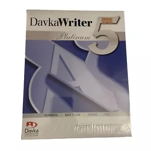 DavkaWriter Platinum 5. The Essential Hebrew/English Word Processor. Windows XP - Picture 1 of 2
