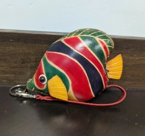 6 Zoll Fisch Armband Tasche Clutch Handtasche mehrfarbig - Bild 1 von 4