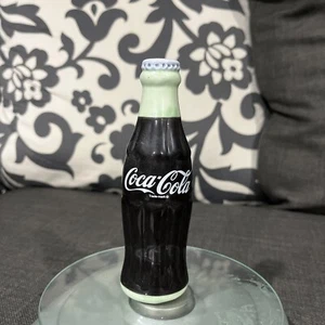 Vintage Coca Cola Salt Ceramic Coke Bottle Shaker - Picture 1 of 3