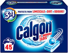 Calgon 3-in-1 Washing Machine Cleaner and Water Softener, Tablets, Pack of 1