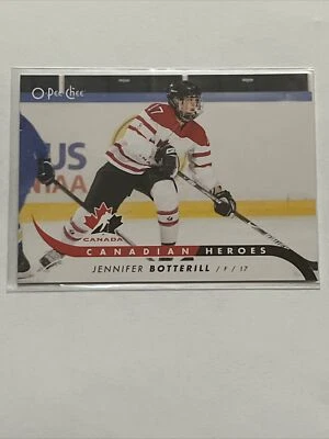 2009-10 O-Pee-Chee Canadian Heroes Jennifer Botterill #CB-JB - Image 1 of 2
