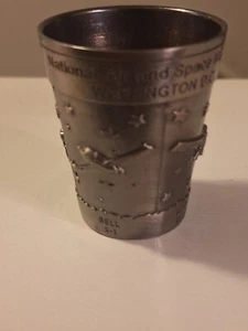 National Air and Space Museum Pewter Finish Shot Glass - Picture 1 of 6