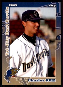 2009 Grandstand Tri-City Dust Devils Charles Ruiz Tri-City Dust Devils #NNO