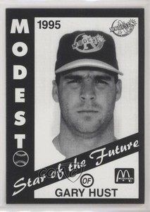1995 Team Issue Modesto A's Gary Hust
