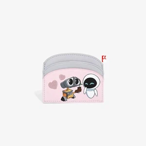 Portatarjetas Bioworld Disney Pixar Wall-E Eva y Wall-E Corazones exclusivo - Imagen 1 de 3