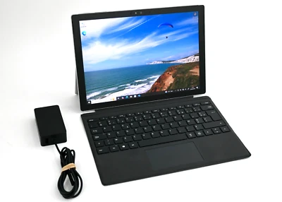 Microsoft Surface Pro 4 1724 i7-6650U 8GB 256GB SSD Win 10 Pro, AZERTY Keyboard - Image 1 of 4