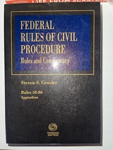 Federal Rules of Civil Procedure Rules and Commentary 2019 Rules 50-86 Volume 2 - Picture 1 of 3