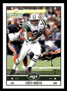 2005 Score Curtis Martin #194 New York Jets Football Card - Picture 1 of 2