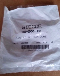 Corning (Siecor) 95-200-10 Heatcure 126 FC SM Fiber Optic Connector - Picture 1 of 1