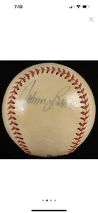 Johnny Bench Signed OL Baseball With Case And Hall Of Fame Induction Pin (PSA) - Picture 1 of 3