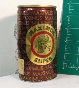 Maximus Super 12oz empty Collectible Pull Tab Beer Can - Picture 1 of 6
