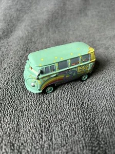 Disney Pixar Cars Die-cast Fillmore Volkswagen Hippie Van Expression Vehicle - Picture 1 of 9