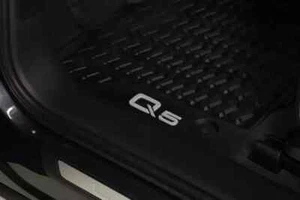 Audi 80C061501041 Front Car Mats for Audi Q5 - Black - Picture 1 of 1