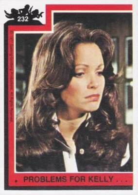 CHARLIE'S ANGELS TV SHOW SERIES 4 TRADING CARDS SET 1977 TOPPS USA BASE CARD 232 - Image 1 of 2