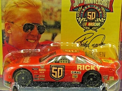 RACING CHAMPIONS 1998 50TH SERIES RICKY CRAVEN CHEVY MONTE CARLO #50 - Image 1 of 3