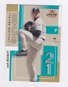 2004 Fleer - Genuine Insider - Josh Beckett - #14 - Picture 1 of 2