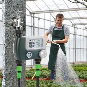Sprinkler Timer Manual Automatic Watering Irrigation System for Garden Yard Lawn - Picture 1 of 14