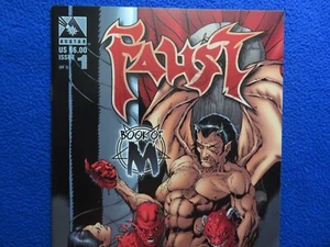 FAUST  BOOK OF M #1  EXTREME VARIANT  VIGIL & QUINN  1999  AVATAR - Bild 1 von 1