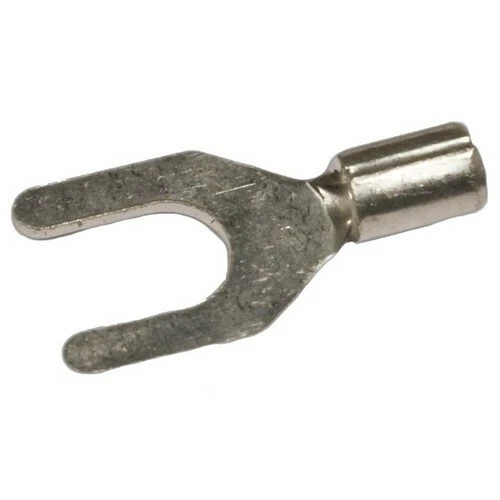 Non-Insulated Fork/Spade Terminals -  22-16 Awg - #8 Stud Size - MORRIS-11516 - Image 1 of 1