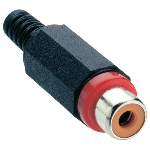Conector fono Lumberg XKTO 1 RCA rojo Foto 1 de 1