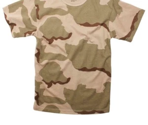 Camouflage HERREN KURZARM T-SHIRT - WÜSTE 3 FARBEN - Bild 1 von 1