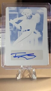 Travis Swaggerty 2018 Leaf Flash Baseball Cyan Plate 1/1 - Bild 1 von 4