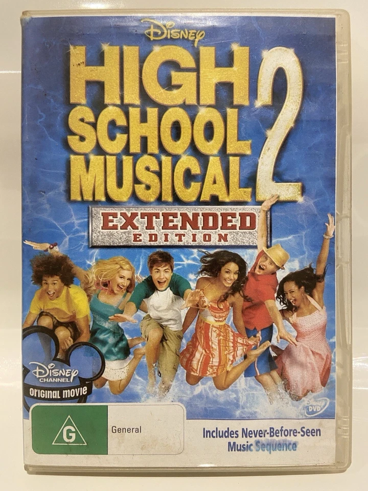 High School Musical 2 (DVD, 2007) Extended Edition - Region 4 - FREE POSTAGE - image 1 of 1